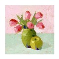 Trademark Fine Art Carol Maguire 'Serene Floral' Canvas Art, 24x24 IC02221-C2424GG